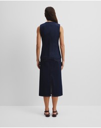 Country Road - Denim Sleeveless Top