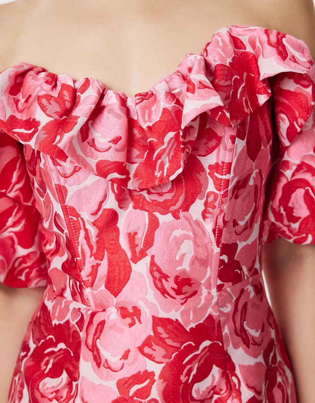Romance by Honey and Beau - Kiara Off Shoulder Dress