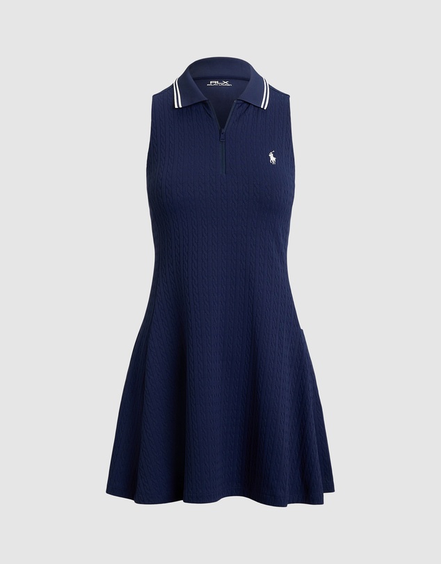 Polo Ralph Lauren - Stretch-Jacquard Sleeveless Polo Dress