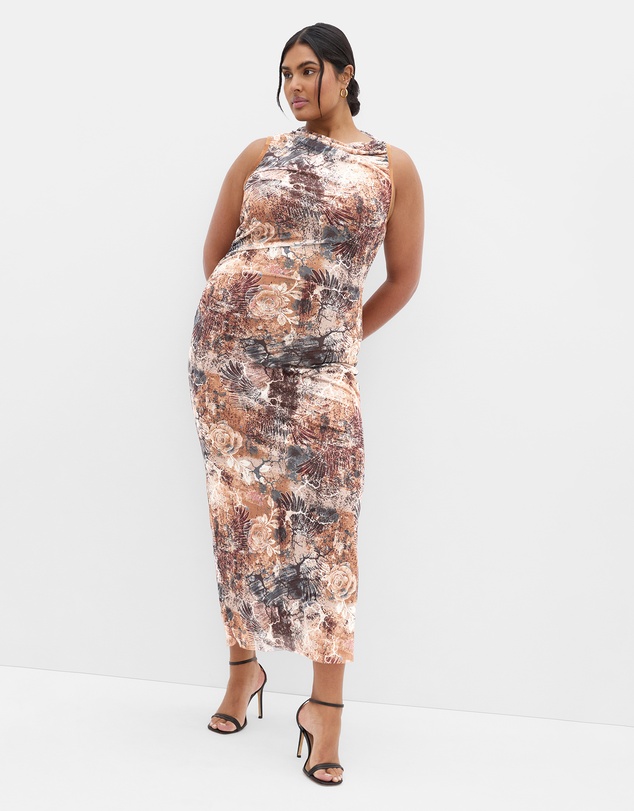 City Chic - Western Maxi Dress