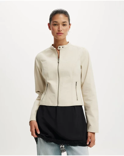 Cotton On - Bay Moto Jacket