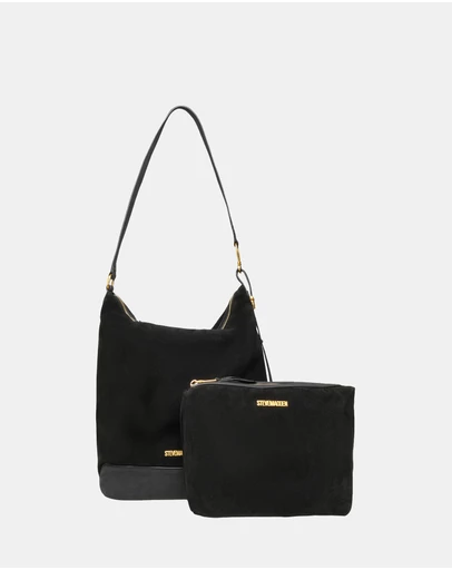 Steve Madden - BMaybel Black/Gold Handbag