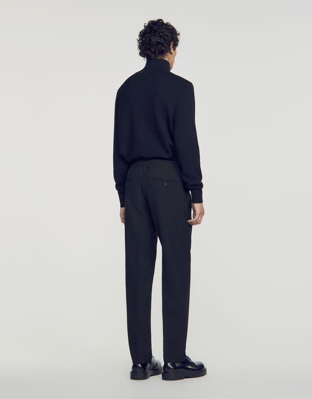 Sandro - Jersey Pli Pants