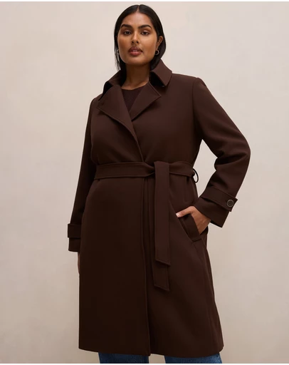 Forever New Curve - Tayla Curve Trench Coat