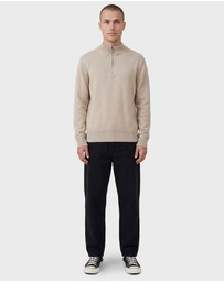 Academy Brand - Clyde 1/4 Zip Knit