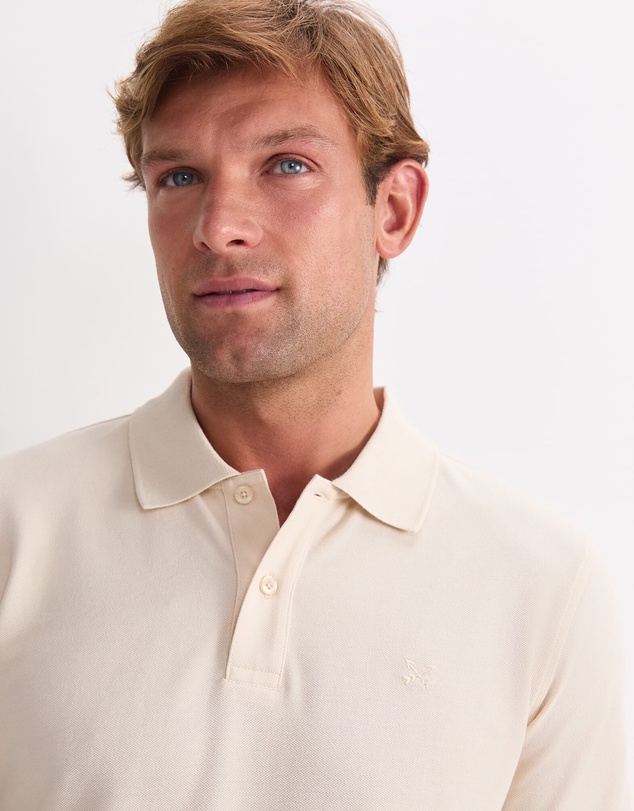 Sportscraft - Long Sleeve Sc Pique Polo