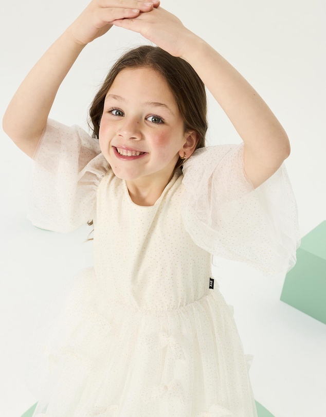 Rock Your Kid - Christmas Bow Bow Dress - Kids