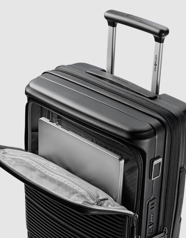 Samsonite - Paralux Suitcase Carry-On Small 55Cm Suitcase Expandable With 15'' Laptop Front Pocket