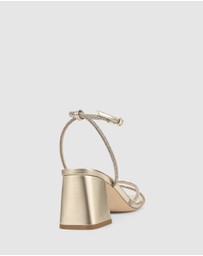 Verali - Strawberry Block Heel Sandals