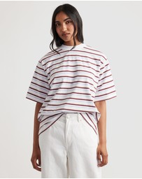 Decjuba - Isabella Oversized Stripe Tee