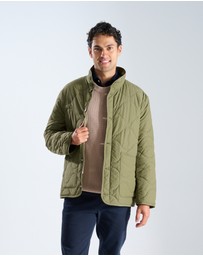 3 Wise Men - 3 Wise Men Quilted Jacket Forest