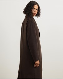 Atmos&Here - Ally Wool Blend Longline Coat