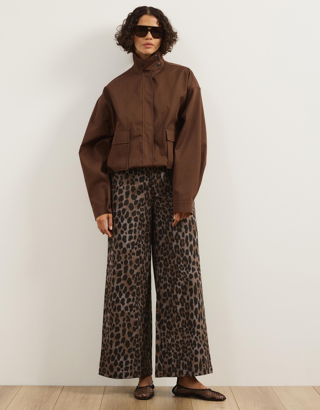 Atmos&Here - Aloura Leopard Print Pants