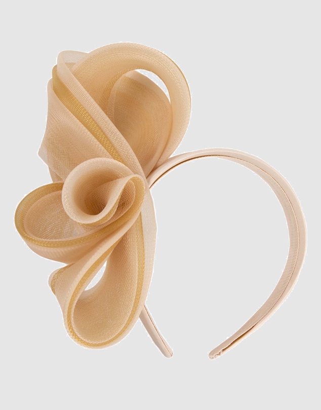 Fillies Collection - Bespoke Nude Racing Fascinator