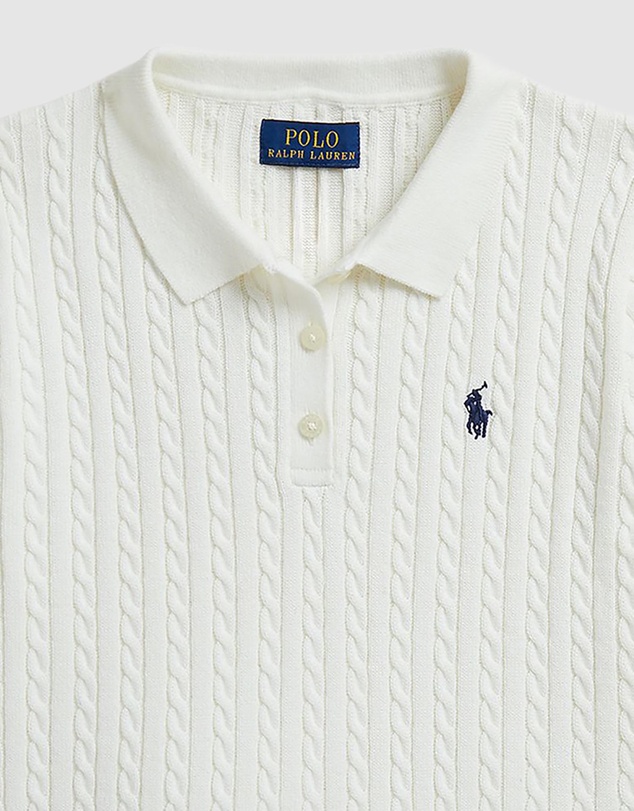 Polo Ralph Lauren - Mini-Cable Cotton Polo Sweater - Babies-Teens