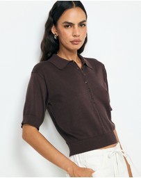 AERE - Abbey SS Knit Polo