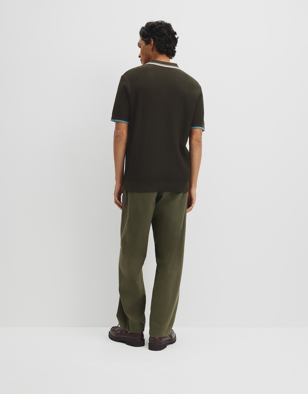 Country Road - Australian Good Earth Cotton Tapered Trophy Polo