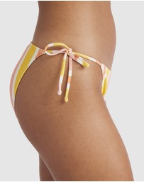 Roxy - Womens Bazaar Skimpy Coverage Bikini Bottoms