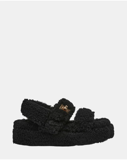 Steve Madden - Bigmona-F Black Sandals