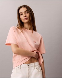 Calvin Klein Jeans - Monologo Boxy T-Shirt
