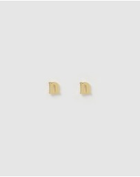 Izoa - Little Letter N Stud
