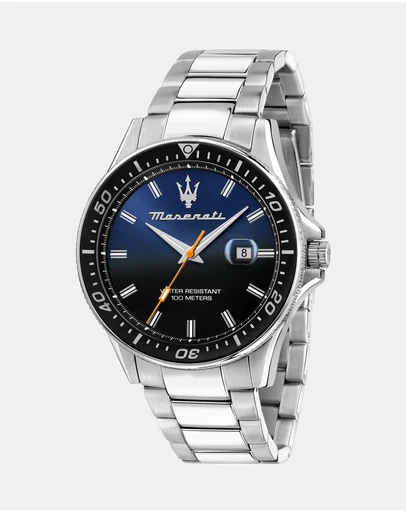 Maserati - Sfida 44mm Stainless Steel Watch