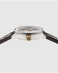 Aston Martin - TS1 Automatic Black Brown Leather Watch