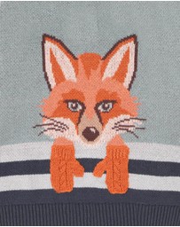 Fox & Finch - Mr Fox in Mittens Knitted Jumper - Babies