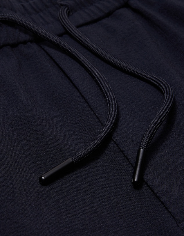 Calibre - Stripe Trim Textured Shorts Navy