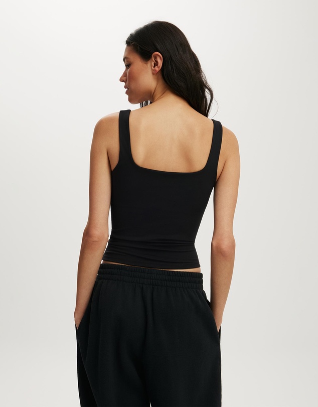 Cotton On Body Active - Ultra Soft Square Neck Tank