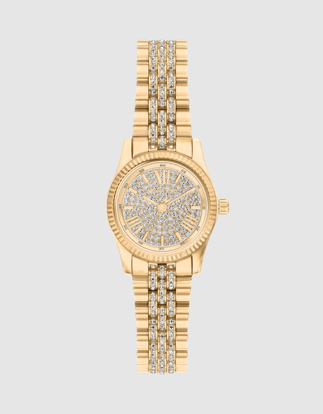 Michael Kors - Lexington Gold Tone Analogue Watch