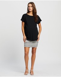 Angel Maternity - Reversible Maternity T-Shirt