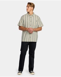 Billabong - Mens Sundays Jaquard Short Sleeve Shirt