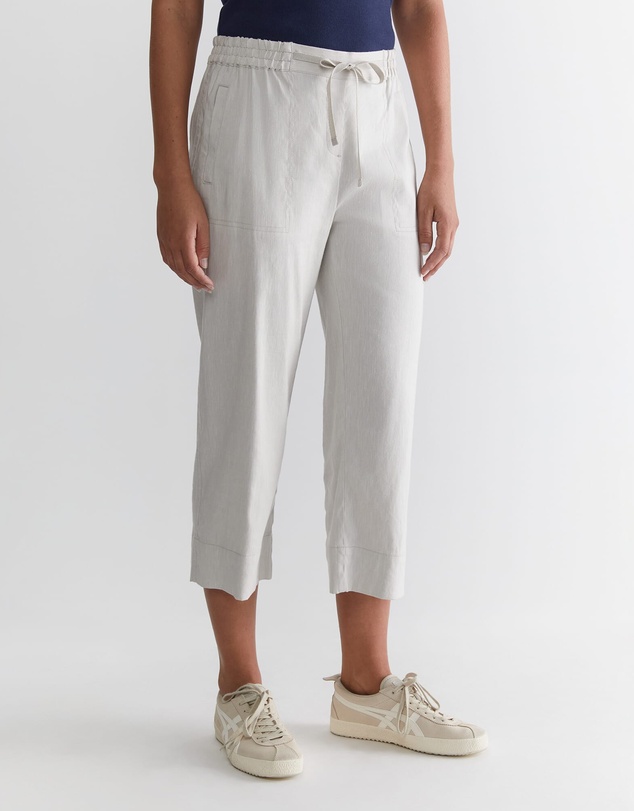 Sportscraft - Rosa Crop Linen Pants