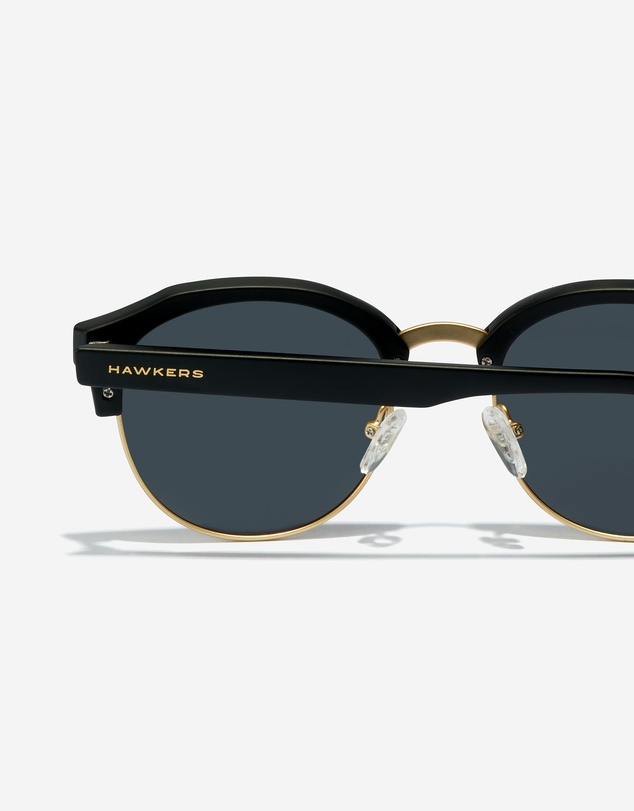 Hawkers Co - HAWKERS - Polarized Gold Dark CLASSIC ROUNDED Sunglasses for Men and Women UV400