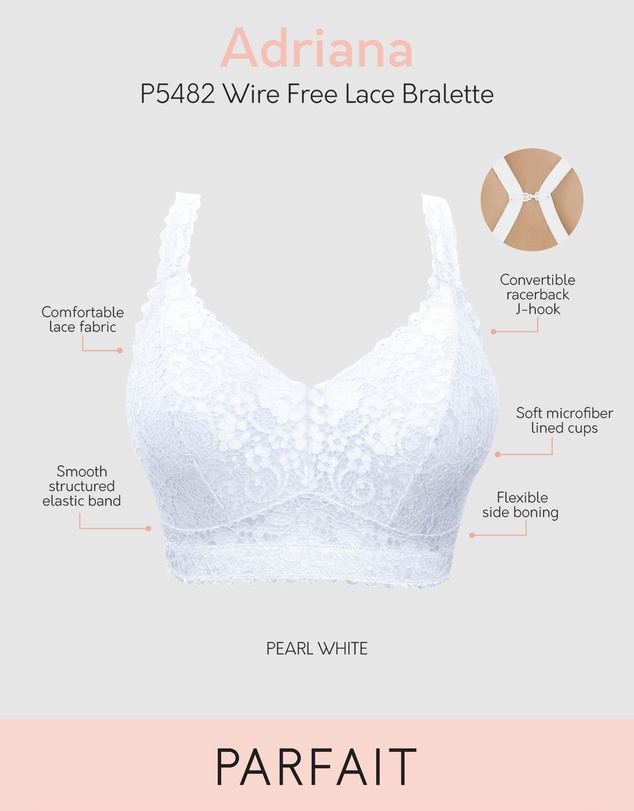 Parfait - Adriana Wirefree Full Bust Lace Bralette