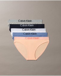 Calvin Klein - 5-Pack Cotton Stretch Bikini Briefs
