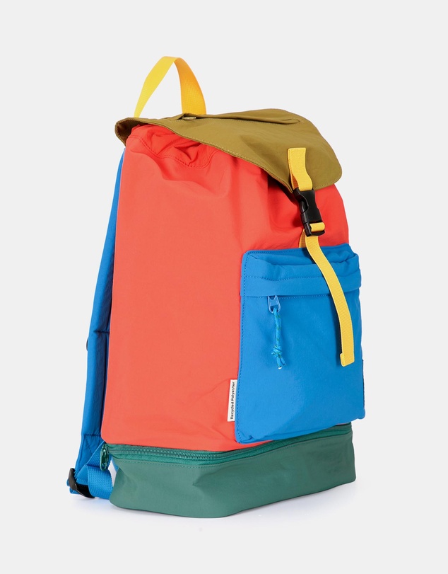 Bobo Choses - Beast Tag Color Block Backpack - Babies-Kids