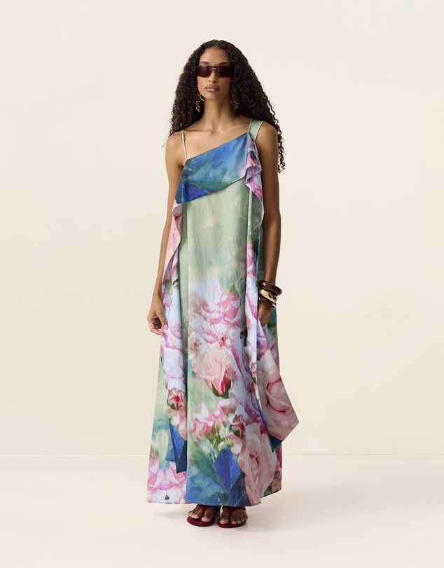 MOS The Label - Roses Maxi Dress