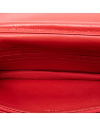 Pre-Loved by Azura Reborn - Pre-Loved Quilted Goatskin Diagonal Wallet On Chain