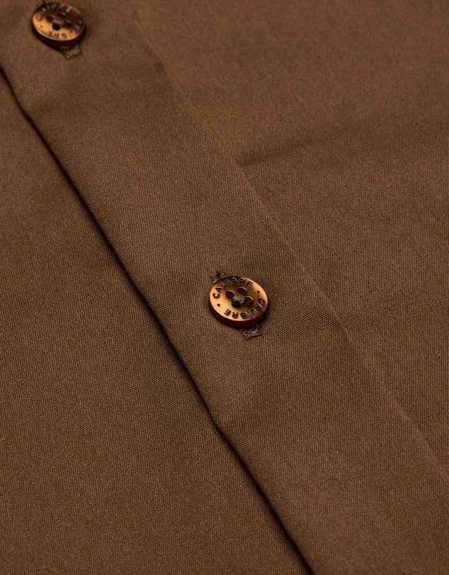Calibre - Stretch Cotton Poplin Shirt Chestnut