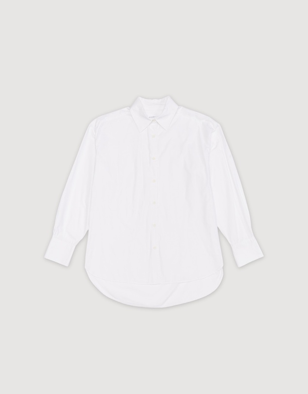 Revibe - Repaired Assembly Label Cotton Long Sleeve Shirt