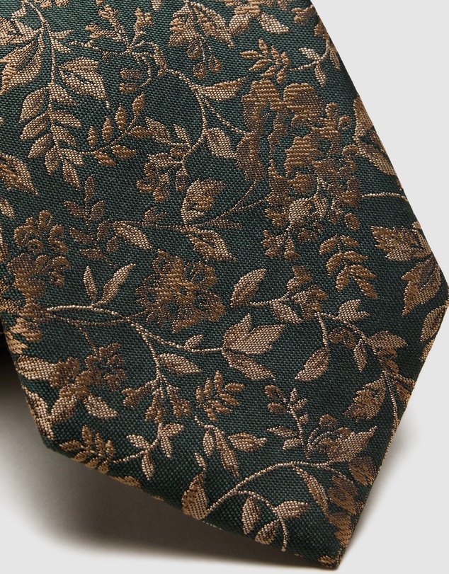Politix - Oliver Floral Jacquard Silk Tie