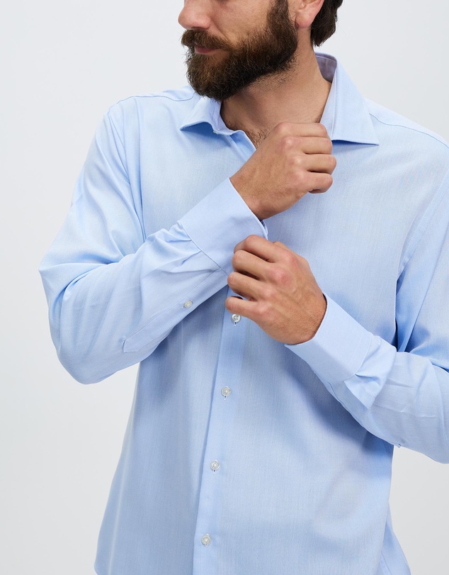 Van Heusen - Textured Wash-N-Wear Shirt 