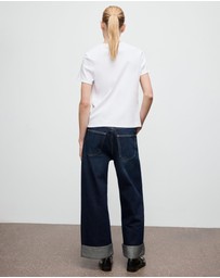 M.N.G - Short-Sleeved Cotton T-Shirt