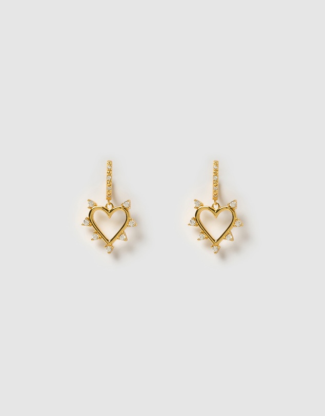 Izoa - Caitlin Huggie Earrings