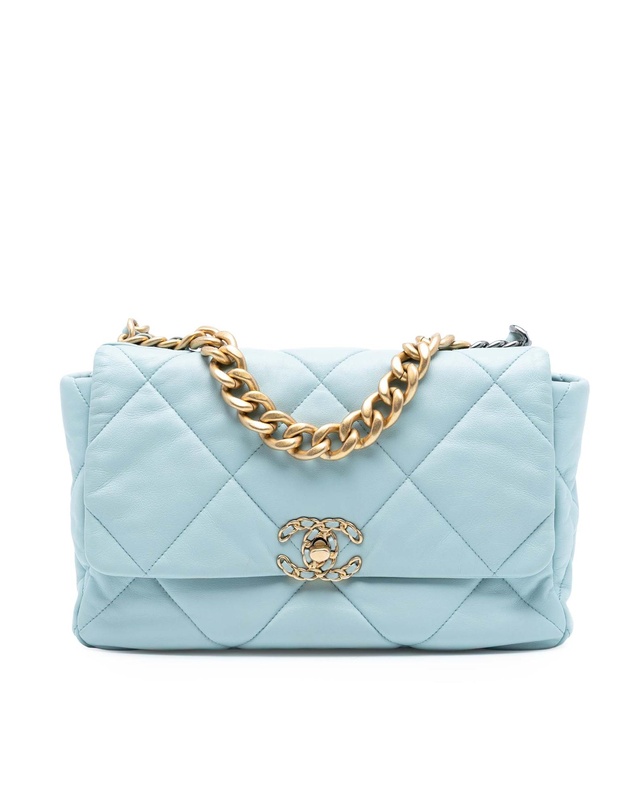 Pre-Loved by Azura Reborn - Pre-Loved Large Lambskin 19 Flap