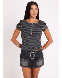 Insight - Charli Button Up Top