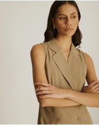 Atmos&Here - Delilah Double Breasted Mini Blazer Dress