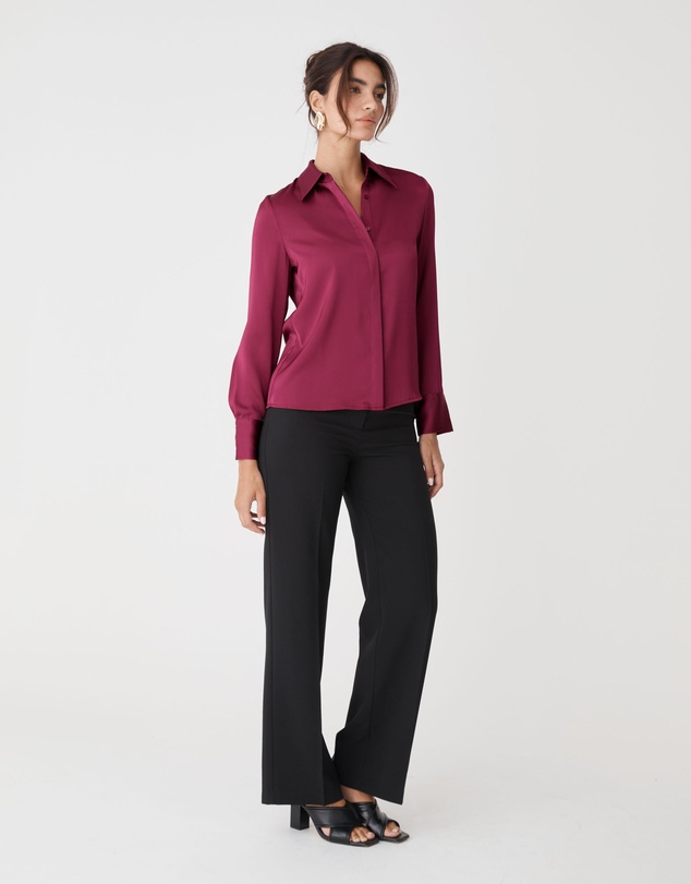 Forcast - Mae Satin Shirt
